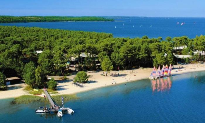 Hacienda De La Canopee Avec Piscine Chauffee Au Sel Hourtin Exterior foto